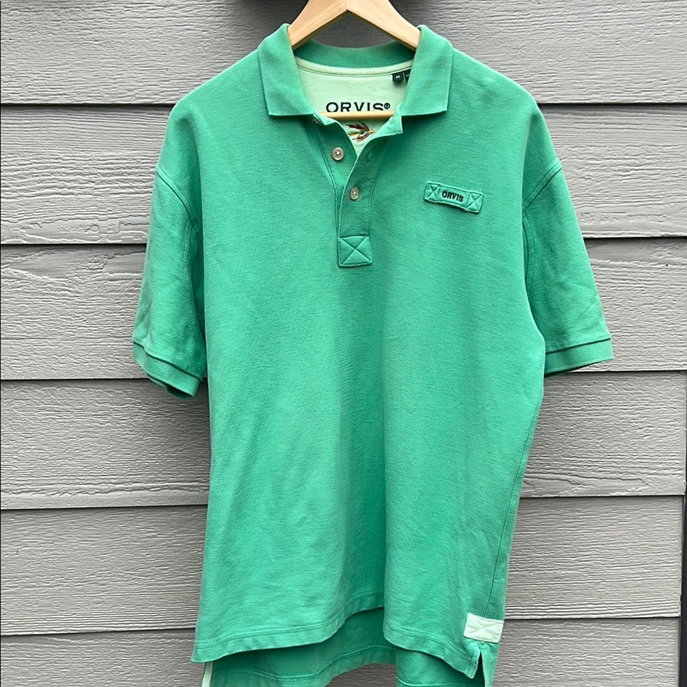 Orvis Green Polo Shirt for Men